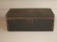 Early Antique Leather Document Trunk 1800-1899 photo 6