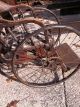 Antique Oak Wheelchair With Cane Back 1900-1950 photo 2