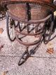 Antique Oak Wheelchair With Cane Back 1900-1950 photo 4