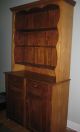 Antique Solid Pine Cabinet And Hutch 1800-1899 photo 3