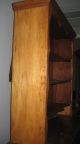 Antique Solid Pine Cabinet And Hutch 1800-1899 photo 5