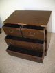 Old Korean Burled Willow Small Chest Cabinet Drawers 1800-1899 photo 2