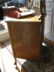 Antique Circa 1930 ' S Oak Dresser With Serpentine Mirror 1900-1950 photo 9