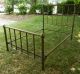 Antique Brass Bed Frame Full Or Double Size 1900-1950 photo 2