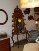 ✿✿ 1880 ' S Walnut Mirrored Etagere / Hall Stand / Console Table ✿✿ 1800-1899 photo 1