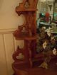 ✿✿ 1880 ' S Walnut Mirrored Etagere / Hall Stand / Console Table ✿✿ 1800-1899 photo 7