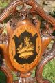Antique Hand Carved Black Forest Musical Chair - Edelweiss - Fully Working 1800-1899 photo 2