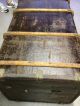 Brown Antique Trunk From The Turn Of The Century 1900-1950 photo 4