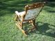 Victorian Folding Rocking Chair With Arms 1800-1899 photo 9