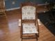 Victorian Folding Rocking Chair With Arms 1800-1899 photo 1