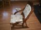Victorian Folding Rocking Chair With Arms 1800-1899 photo 3