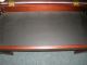 Piano Bench. . .  Mahogany/y/charry.  Brown Leather Top Post-1950 photo 4