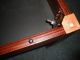 Piano Bench. . .  Mahogany/y/charry.  Brown Leather Top Post-1950 photo 5