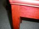 Piano Bench. . .  Mahogany/y/charry.  Brown Leather Top Post-1950 photo 6