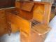 Antique Table Converts To Desk Unusual 1900-1950 photo 1
