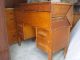 Antique Table Converts To Desk Unusual 1900-1950 photo 4
