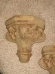 Gorgeous Pair Of Sculpted Wall Sconces/pair Other photo 1