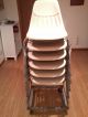 Fiberglass Shell Eames Style Side Chair Set Of 6 Stacking Side Chairs Post-1950 photo 1