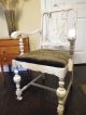 Antique American Painted Wood Paint Arm Chair Other photo 1