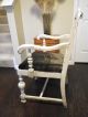 Antique American Painted Wood Paint Arm Chair Other photo 4