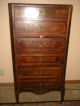 Antique French Chest Of Drawers Hand Painted Ormalu Trim Brasses 1800-1899 photo 1
