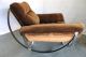 Mid Century Italian Stendig Chrome Lounge Chair Not Rocking Milo Baughman Eames Post-1950 photo 5