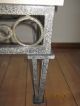 Wrought Iron And Marble Stone Coffee Table Post-1950 photo 2