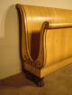 Baker Furniture Company Stately Homes Beidermeijer Queensize Sleigh Bed Paw Feet Post-1950 photo 2