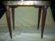 Antique End Table Furniture Side Lamp Plant Stand Oblong Formica Top 4 Pc Tower Unknown photo 11