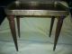 Antique End Table Furniture Side Lamp Plant Stand Oblong Formica Top 4 Pc Tower Unknown photo 1