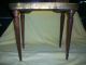 Antique End Table Furniture Side Lamp Plant Stand Oblong Formica Top 4 Pc Tower Unknown photo 2