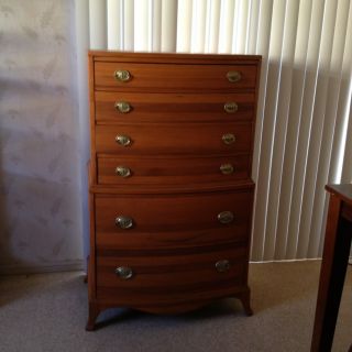 Antique Dressersolid Woodnewly Refinished photo