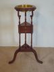 Baker Furniture Company Queen Anne Historic Charleston Mahogany Wig Stand Post-1950 photo 2