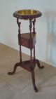 Baker Furniture Company Queen Anne Historic Charleston Mahogany Wig Stand Post-1950 photo 3