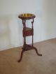 Baker Furniture Company Queen Anne Historic Charleston Mahogany Wig Stand Post-1950 photo 4