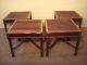 Pair Henredon Rittenhouse Flame Mahogany Chippendale End Side Tables Post-1950 photo 8