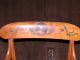 Mid 19th Century Decorated Italian Open Arm Chair With Rush Seat 1900-1950 photo 4