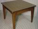1 Of 2 Eames Era Walnut Laminate Square Table Mid Century Modern Side End Stand Post-1950 photo 2