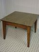 2 Of 2 Eames Era Walnut Laminate Square Table Mid Century Modern Side End Stand Post-1950 photo 2