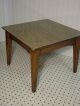 2 Of 2 Eames Era Walnut Laminate Square Table Mid Century Modern Side End Stand Post-1950 photo 3