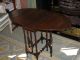 American Cherry Wood Oval Gateleg Table Unknown photo 1
