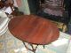American Cherry Wood Oval Gateleg Table Unknown photo 2