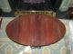 American Cherry Wood Oval Gateleg Table Unknown photo 4