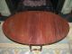 American Cherry Wood Oval Gateleg Table Unknown photo 7