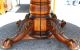 Fabulous Talon Footed (ball And Claw) Round Oak Table From 1890 ' S 1800-1899 photo 3