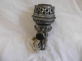 Vintage Chrome Lampe Veritas Oil Lamp Burner photo