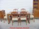 Romweber Antique Dining Set Table 6 Chairs Sideboard China Cabinet Outstanding 1900-1950 photo 3