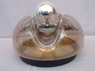 Space Age Lamp 1970s Peill Putzler Light 1960s Modernist Vintage Retro photo