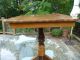 Unusual Fancy Veneered Inlay Side/end Table Candlestand,  Versatile Piece,  Look Unknown photo 7
