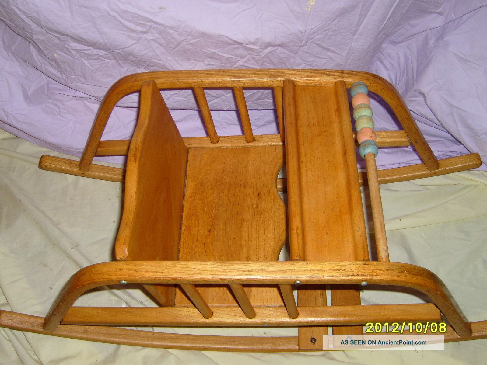 Vintage Baby Rocking Chair 1900-1950 photo